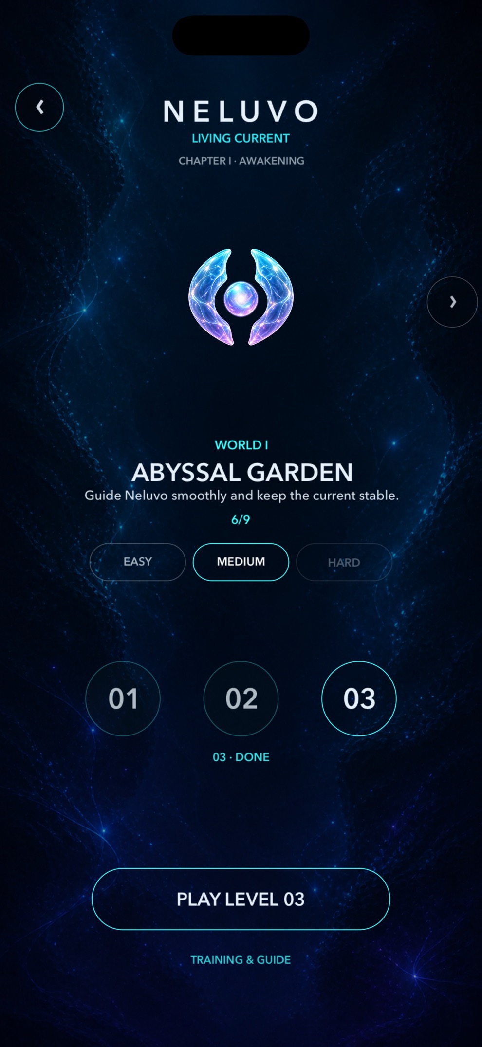 Abyssal Garden world selection